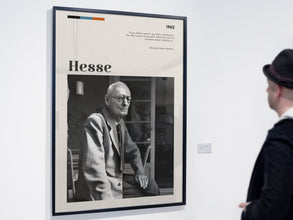 Hermann Hesse Poster Wall Art  Poster  Art Gift Quote Hermann Karl Hesse  German-Swiss poet, novelist, and painter. 1561149442