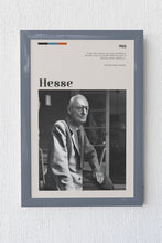 Hermann Hesse Poster Wall Art  Poster  Art Gift Quote Hermann Karl Hesse  German-Swiss poet, novelist, and painter. 1561149442