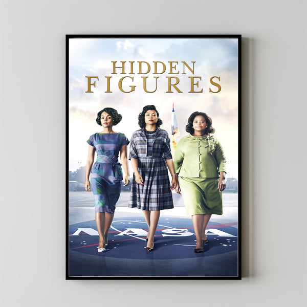 Hidden Figures 2016 Poster Art Print Movie Posters Gift for Movie lovers