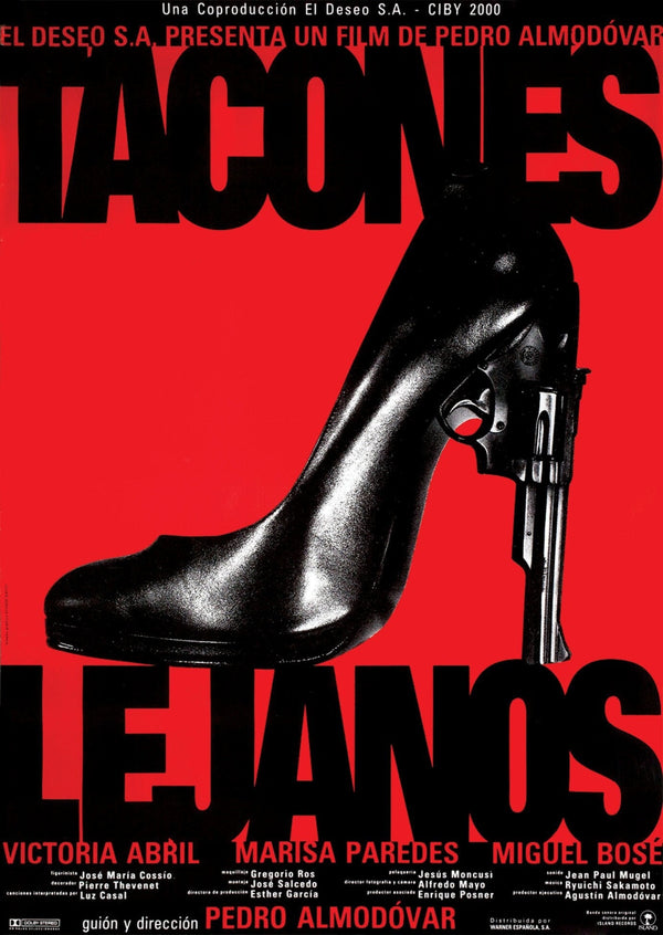 High Heels - Tacones Lejanos - by Pedro Almodovar Alternative Film Movie Print Wall Art Poster 1564641978