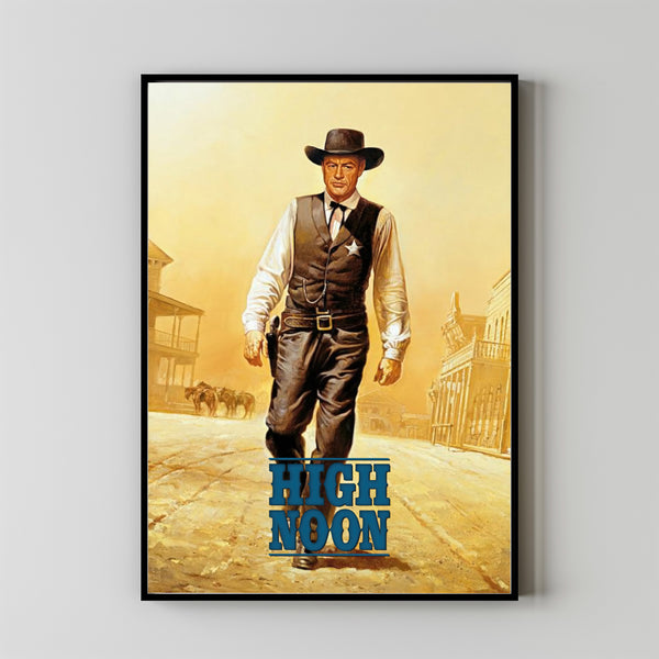 High Noon Movie Poster, Room Decor, Home Decor, Art Poster for Gift 1