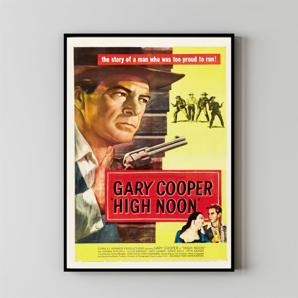 High Noon Movie Poster, Room Decor, Home Decor, Art Poster for Gift 3