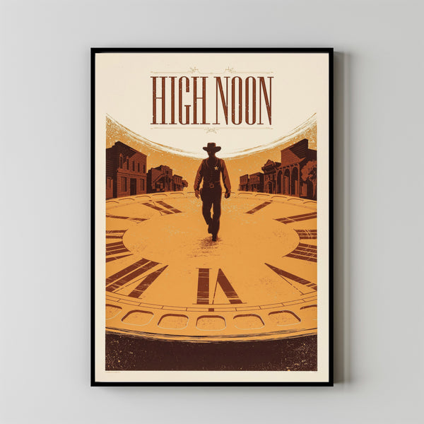 High Noon Movie Poster, Room Decor, Home Decor, Art Poster for Gift 4