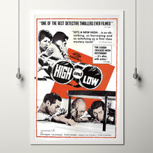 High and Low (1963) Poster Art Print Movie Posters Gift for Movie lovers