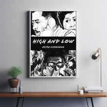 High and Low (1963) Poster Art Print Movie Posters Gift for Movie lovers 2