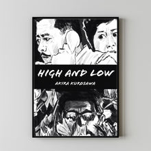 High and Low (1963) Poster Art Print Movie Posters Gift for Movie lovers 2