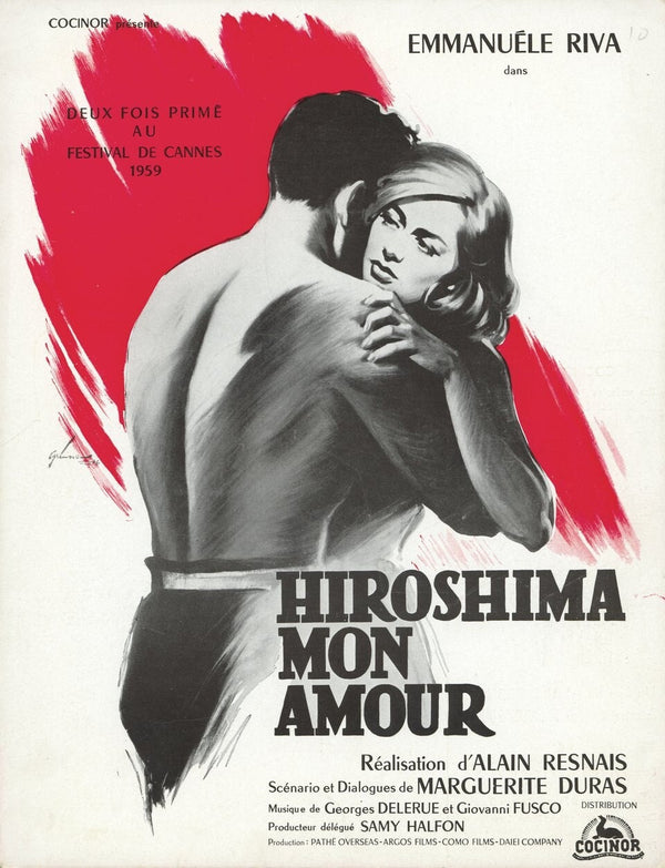 Hiroshima Mon Amour - Alternative French Film Movie Print Wall Art Poster 1565236836