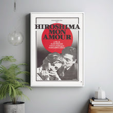 Hiroshima Mon Amour Movie Poster Print, Canvas Wall Art, Room Decor, Movie Art