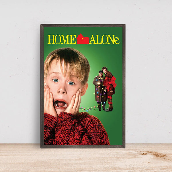 Home Alone - Movie Poster - 1990 Canvas Poster, Wall Art, Wall Decor, Canvas Print,  Home Decor, Movie Poster for Gift 1499138588
