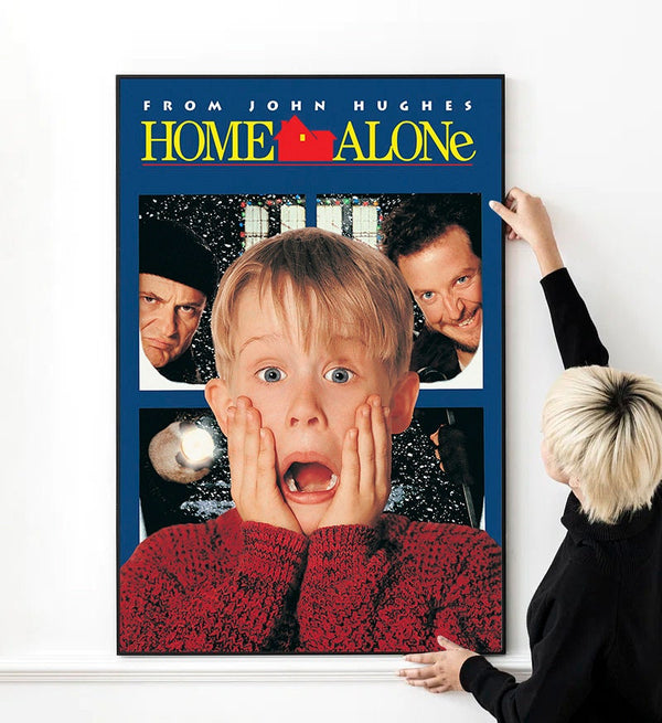 Home Alone Movie Poster High Quality Print Photo Wall Art Canvas Cloth Multi size 1528690256