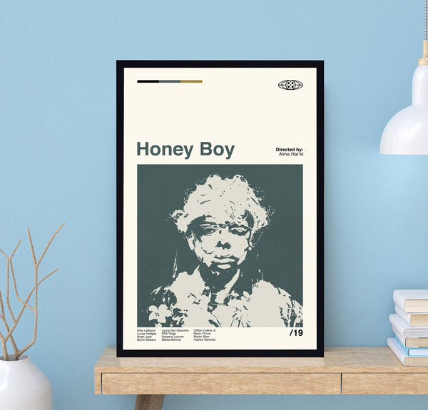 Honey Boy Movie Poster, Alma Har'el, Wall Art, Minimalist Movie, Modern Vintage, Minimalist Poster, Vintage Poster, Birthday Gifts 1688945150