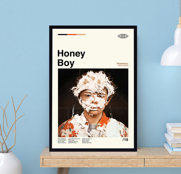 Honey Boy Poster, Honey Boy  Print, Alma Har'el, Retro Poster, Midcentury Art, Minimalist Art, Vintage Poster, Modern Art, Wall Decor 1719092428