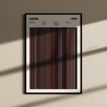 Hook Movie Barcode Print, Hook Print, Hook Poster, Hook Wall Art, Hook Art Print, Hook Frames Print, Movie Buff Gift 1617468736