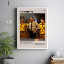 Hoosiers Poster, David Anspaugh, Minimalist Movie Poster