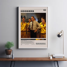 Hoosiers Poster, David Anspaugh, Minimalist Movie Poster