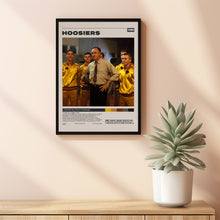 Hoosiers Poster, David Anspaugh, Minimalist Movie Poster, Vintage Retro Art