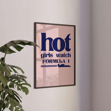 Hot Girls Watch F1  Formula 1 Art Print  Race Fan Print  Formula One  Aesthetic Print   Gift for Girlfriend 1624521753