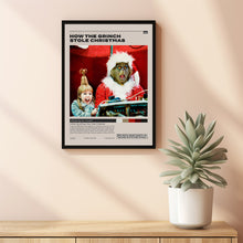How the Grinch Stole Christmas Poster,Ron Howard, Minimalist Tv Series