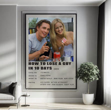 How to Lose a Guy in 10 Days2003 Movie Poster Canvas Poster Minimalist Poster Art Print Gifts for Lover Mural Painting Home Decoration 1768858177