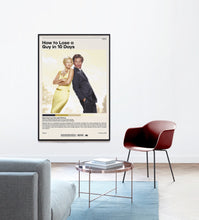 How to Lose a Guy in 10 Days  Donald Petrie, Minimalist Movie Poster, Vintage Retro Art Print, Custom Poster, Wall Art Print, Home Decor 1216002078