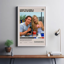 How to Lose a Guy in 10 Days, Donald Petrie, Minimalist Movie Poster