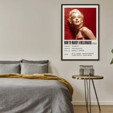 How to Marry a Millionaire 1953 Movie Poster Canvas Poster Minimalist Poster Art Print Gifts for Lover Mural Painting Home Decoration 1797583845