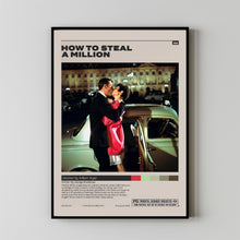 How to Steal a Million Poster,William Wyler, Minimalist Tv Series