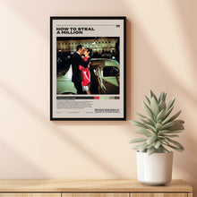 How to Steal a Million Poster,William Wyler, Minimalist Tv Series