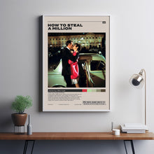 How to Steal a Million Poster,William Wyler, Minimalist Tv Series