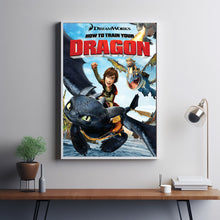 How to Train Your Dragon Movie Poster 2023 FilmRoom Decor Wall ArtPoster GiftCanvas prints 3