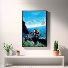 How to Train Your Dragon, Movie Poster, Wall Art Prints, Art Poster, Canvas Material Gift, Keepsake, Home Decor, Live Room Wall Art 1574757536