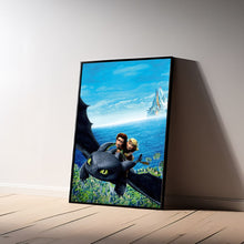 How to Train Your Dragon, Movie Poster, Wall Art Prints, Art Poster, Canvas Material Gift, Keepsake, Home Decor, Live Room Wall Art 1574757536