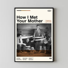 How i met your mother Poster, your mother Film, Vintage Modern, Vintage Poster, Minimalist Art, High Quality, Aesthetic Poster copy (2)