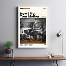 How i met your mother Poster, your mother Film, Vintage Modern, Vintage Poster, Minimalist Art, High Quality, Aesthetic Poster