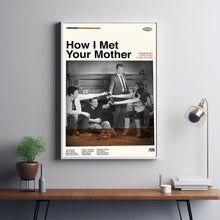 How i met your mother Poster, your mother Film, Vintage Modern, Vintage Poster, Minimalist Art, High Quality, Aesthetic Poster
