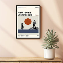 Hunt For the Wilderpeople Movie Poster, Taika Waititi Poster, Movie Poster, Retro posters, Minimal Movie Art, Modern Vintage, Favorite Movie