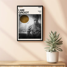 I Am Groot Poster, I Am Groot Film, I Am Groot Movie, Vintage Modern, Vintage Poster, Minimalist Art, High Quality, Aesthetic Poster