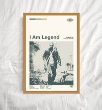 I Am Legend Poster, Francis Lawrence, Wall Art Print, Minimalist Movie, Modern Vintage, Minimalist Poster, Birthday Gifts 1703708993