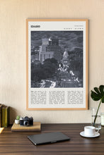 Idaho State Wall Art Poster Poster  Idaho State Black White Poster  Poster  Art Gift 1695466163