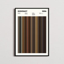 Idiocracy Movie Barcode Print, Idiocracy Print, Idiocracy Poster, Idiocracy Wall Art, Idiocracy Art Print, Idiocracy Frames Print 1664222183
