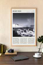 Iguazu Falls Argentina Wall Art Poster Poster Iguazu Falls Argentina  Black White Poster  Poster  Art Gift 1686033582