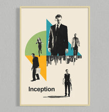 Inception Mid Century Movie Poster  Film Posters  Minimalist Movie Poster    Wall Art Poster 1314543750