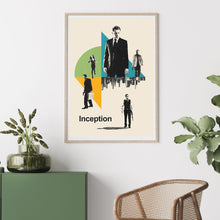 Inception Mid Century Movie Poster  Film Posters  Minimalist Movie Poster    Wall Art Poster 1314543750