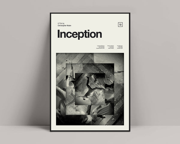 Inception Movie Poster, Inception Poster, Leonardo DiCaprio, Joseph Go ...