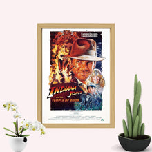 Indiana Jones & the Temple of Doom Movie Poster Print, Canvas Wall Art, Room Decor, Movie Art, Gifts for HimHer, Wall Art Print 1569813351