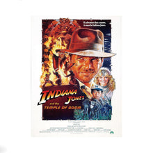 Indiana Jones & the Temple of Doom Movie Poster Print, Canvas Wall Art, Room Decor, Movie Art, Gifts for HimHer, Wall Art Print 1569813351