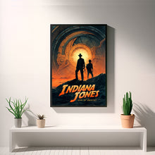 Indiana Jones and the Dial of Destiny Movie Poster, Canvas Material Gift, Home Decor, Live Room Wall Art, High Quality Reproduction 1627169701