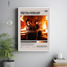 Indiana Jones and the Last Crusade, Steven Spielberg, Minimalist Movie Poster