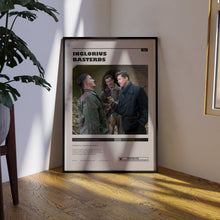 Inglourious Basterds Poster, Brad Pitt Wall Art, Minimalist Wall Decor, Mid Century Design, Gift for Movie Buffs 1748347907