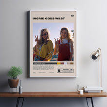 Ingrid Goes West Poster, Matt Spicer, Minimalist Movie Poster